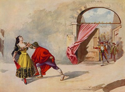 Carmen, Acto IV escena ii de William de Leftwich Dodge
