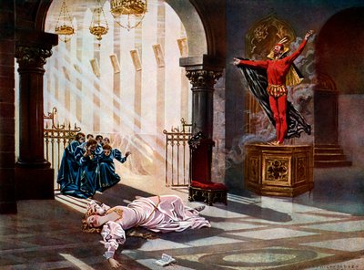Fausto, Acto IV escena v de William de Leftwich Dodge