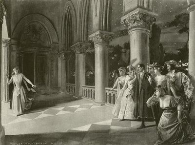 Lucia di Lammermoor, Acto III escena vi de William de Leftwich Dodge