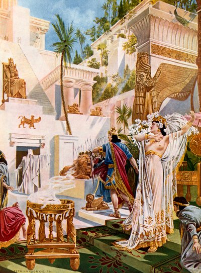 Semiramide, Acto I escena xi de William de Leftwich Dodge