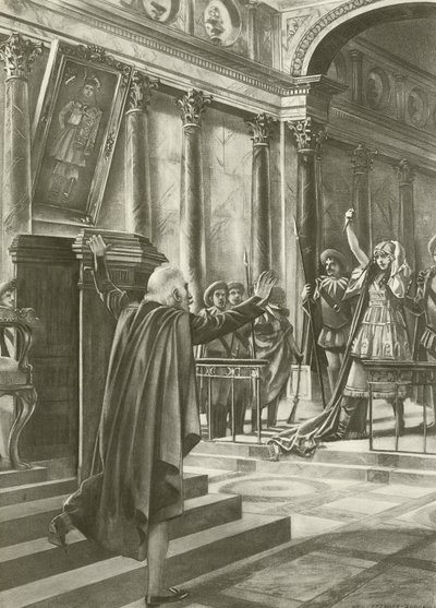 La chica bohemia, Acto II escena iv de William de Leftwich Dodge