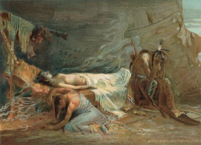 La muerte de Minnehaha de William de Leftwich Dodge