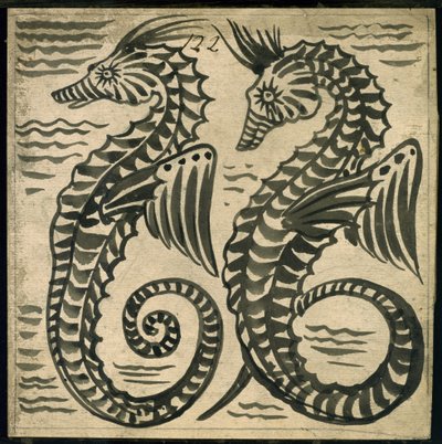 Caballito de mar de William de Morgan