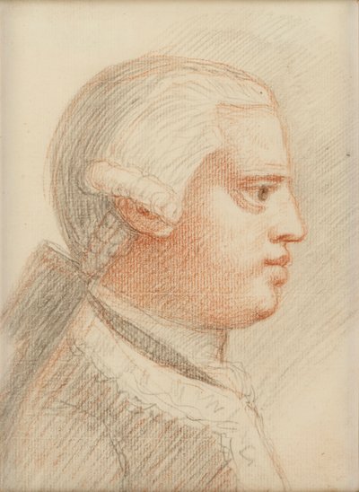 Eduardo Augusto, duque de York, c.1761-7 (tiza sobre papel) de William of Bath Hoare