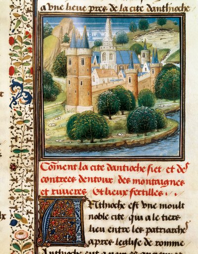Miniatura de la Primera cruzada, Guillermo de Tiro (1130-1185) de William of Tyre (c.1130 85)