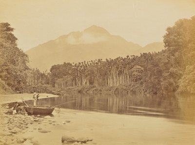 [Vista de paisaje con río] de Willoughby Wallace Hooper