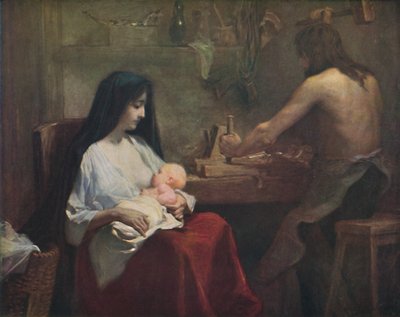 La Sagrada Familia, c1888, 1914 de Willy Martens
