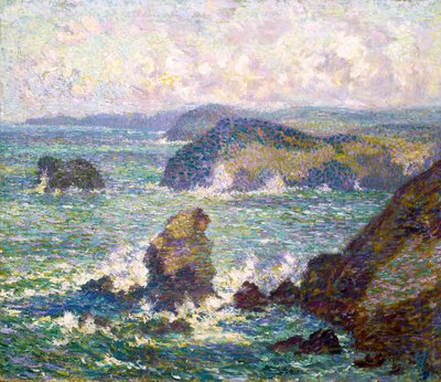 Marina (óleo sobre lienzo) de Willy Schlobach