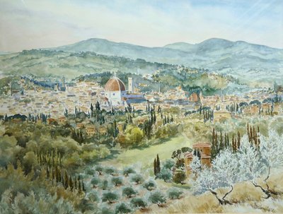 191 Desde Villa Bellagio - mañana clara de Wilson Clive