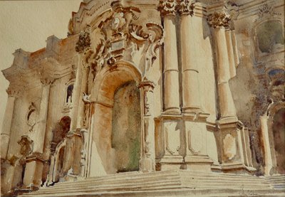 568 Sombras de las 10 en punto, S. Giorgio, Modica de Wilson Clive