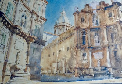 572 Sombras de la tarde - Palermo, Quattro Canti de Wilson Clive
