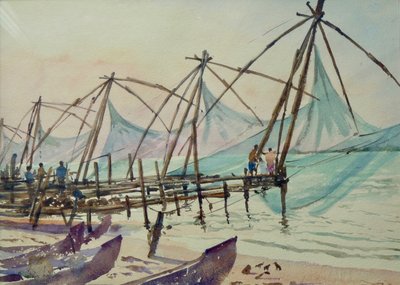 Redes de pesca, Fort Cochin de Wilson Clive