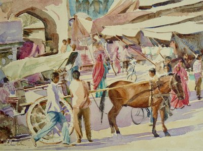 680 Mercado de la torre del reloj, Jodhpur de Wilson Clive