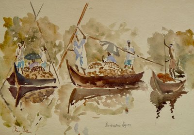 Figuras en el Backwater de Wilson Clive