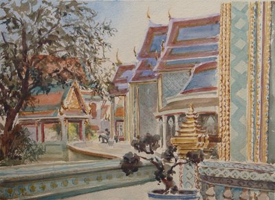 Wat Ratchaborpit, Bangkok de Wilson Clive