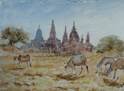 900 Desde Laymyethna, Bagan de Wilson Clive