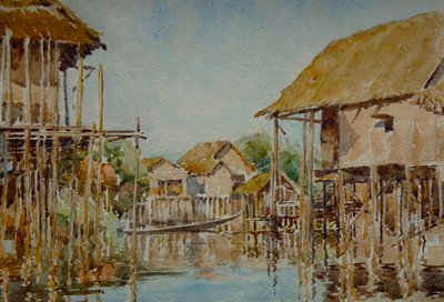 Pueblo Pauk-Pa, Lago Inle de Wilson Clive