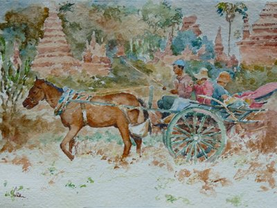Un paseo por los templos, Bagan de Wilson Clive