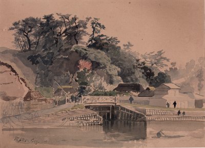 Paisaje con puente, mediados-finales del siglo XIX de Winckworth Allan Gay
