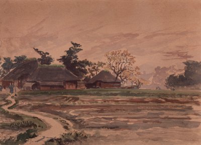 Paisaje con casas de Winckworth Allan Gay