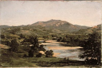 Estudio para Welch Mountain desde West Compton, New Hampshire de Winckworth Allan Gay