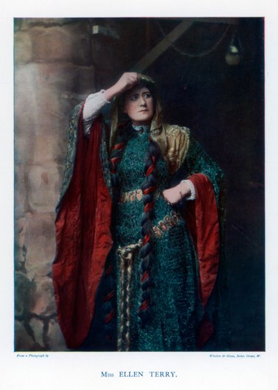 Dame Ellen Terry, actriz de teatro inglesa, 1901 de Window and Grove