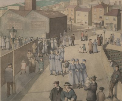 Salir de la fábrica de municiones de Winifred Knights