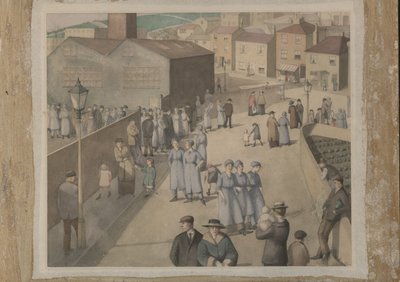 Salir de la fábrica de municiones de Winifred Knights