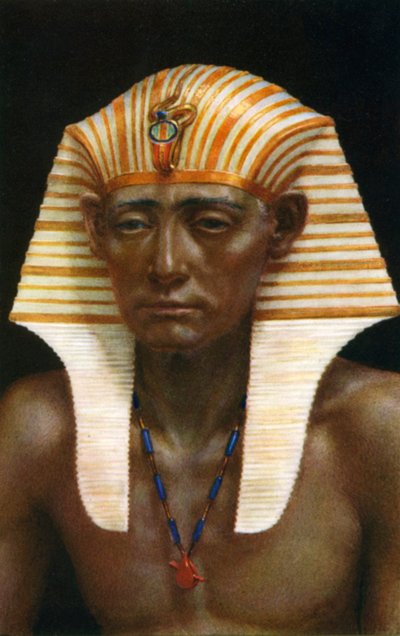 Amenemhat III, faraón egipcio antiguo de la 12ª dinastía, siglo XIX a.C., 1926 de Winifred Mabel Brunton