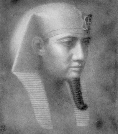 Jafra, faraón egipcio antiguo de la 4ª dinastía, siglo XXVI-XXV a.C. de Winifred Mabel Brunton