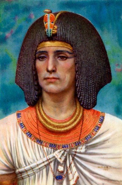 Seti I, faraón egipcio antiguo de la 19ª Dinastía de Winifred Mabel Brunton