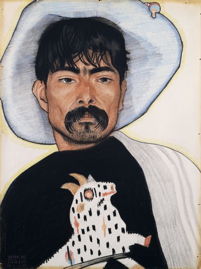 Indio zapoteka, México de Winold Reiss