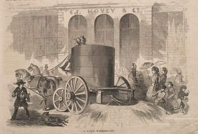 Una regadera de Boston de Winslow Homer