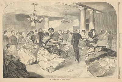 Un salto de cadetes en West Point, de Harper de Winslow Homer
