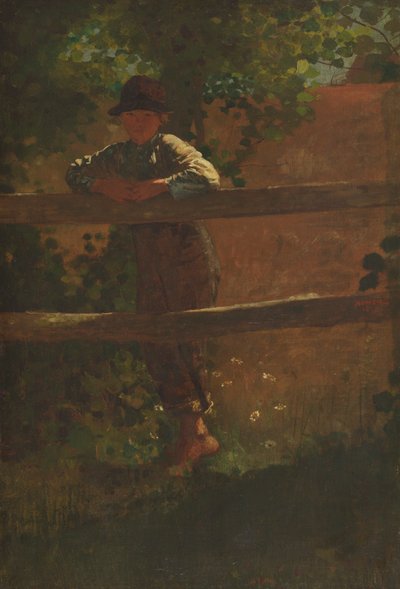 Un muchacho del campo de Winslow Homer