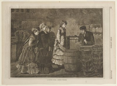 Una tienda de campo - El pesaje de Winslow Homer