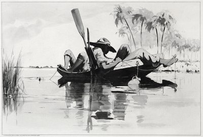 Una fiesta de pesca de Winslow Homer