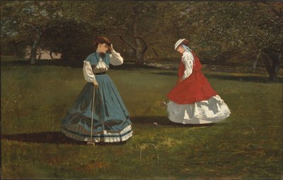 Un Juego de Croquet de Winslow Homer