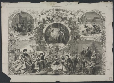 Feliz Navidad y próspero Año Nuevo de Winslow Homer