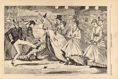 A Parisian Ball--Dancing at the Mabille, Paris, de Harper
