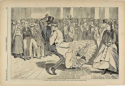 Un baile parisino en el casino de Winslow Homer