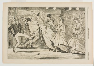 Un baile parisino en el Mabille, París de Winslow Homer