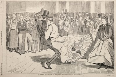 Un baile parisino - Bailando en el Casino de Winslow Homer