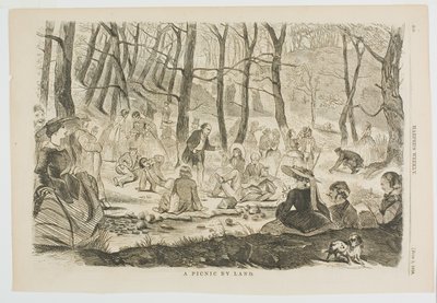 Picnic por tierra de Winslow Homer