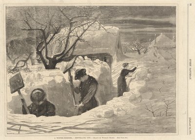 Una mañana de invierno de Winslow Homer
