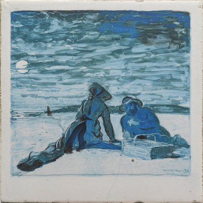 Una baldosa litoral de Winslow Homer