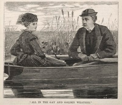 "Todo en el tiempo alegre y dorado" de Winslow Homer