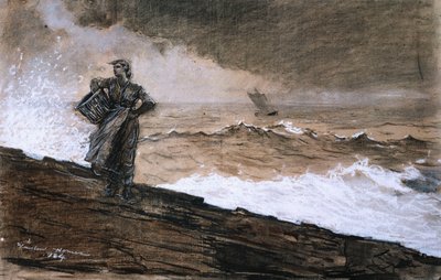 En alta mar, 1884 de Winslow Homer