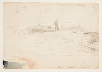 Escena de playa, Inglaterra de Winslow Homer