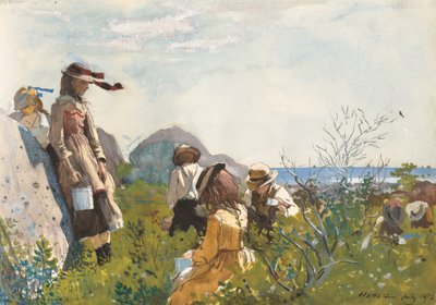 Recolectores de bayas de Winslow Homer